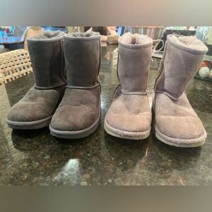 2 Pairs of Girls Ugg Booties Size 2